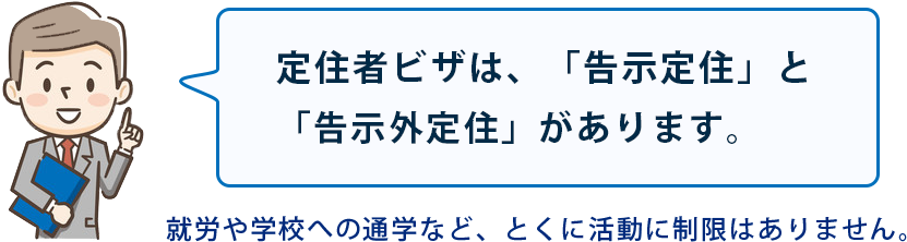 定住者ビザ申請